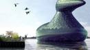 This giant duck could provide solar and hydro power