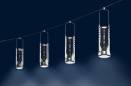 Discarded water bottles become cheap solar lights