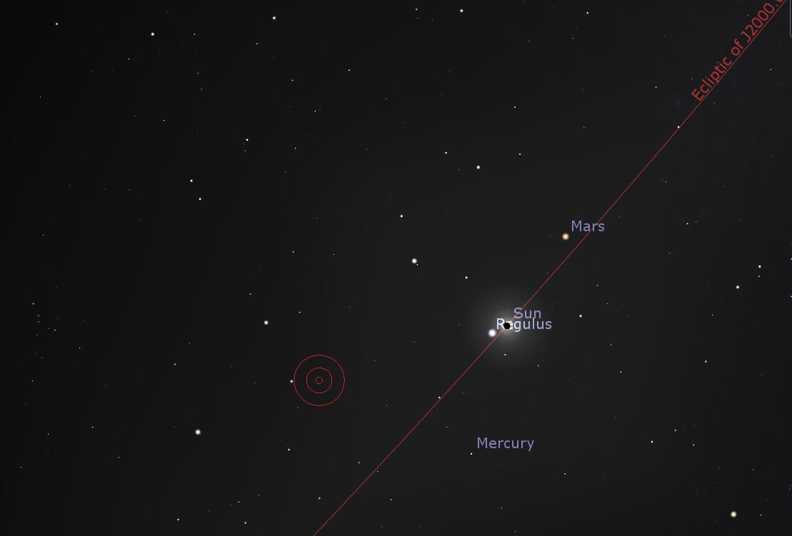Sun Mercury totality