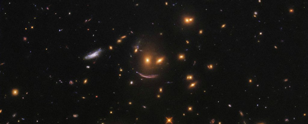 Hubble Has Found a Friendly Face Out There in The Universe : ScienceAlert