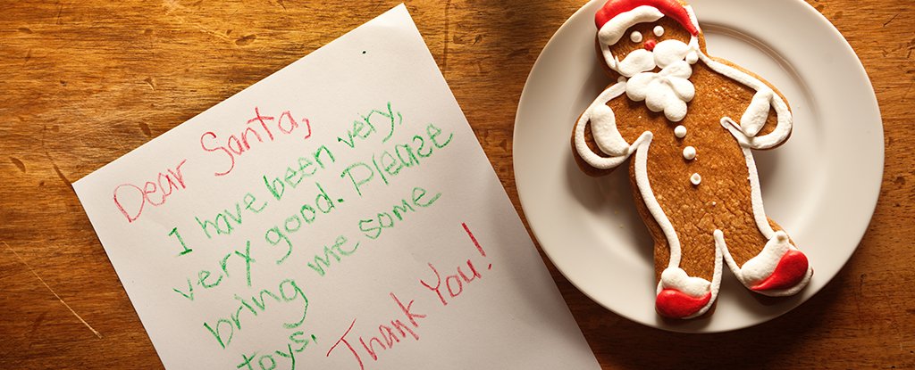 Over A Third Of Adults Wish They Still Believed In Santa According To   Santa Note 1024 