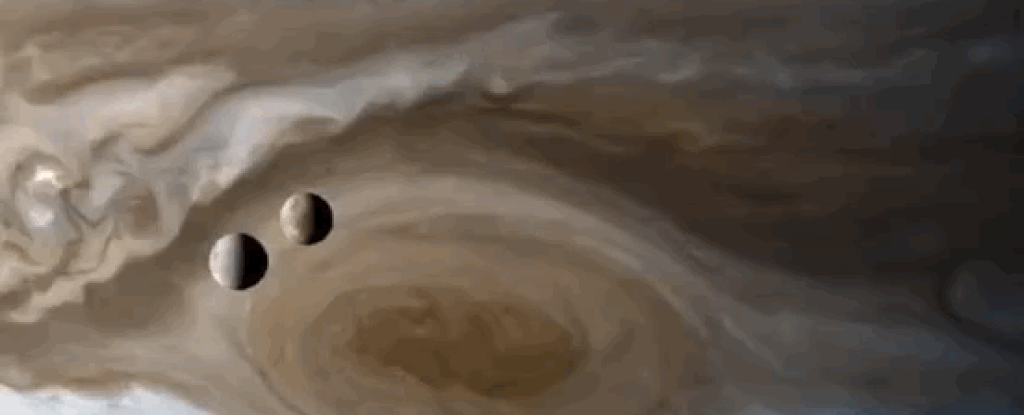 Breathtaking NASA Video Shows Jupiter's Moons Race Across Its Great Red  Storm