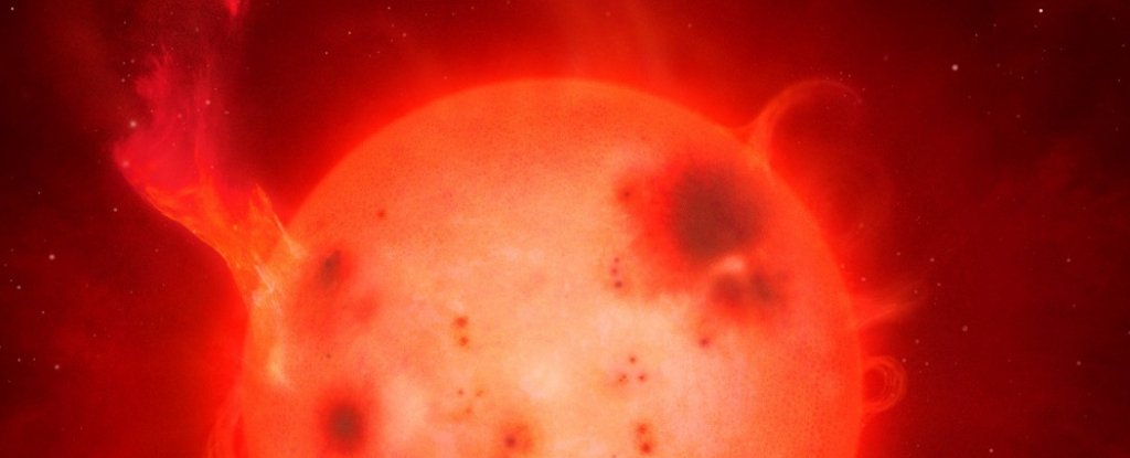 Gigantic Superflare From Distant Star Is One of The Most Massive Ever Seen  : ScienceAlert