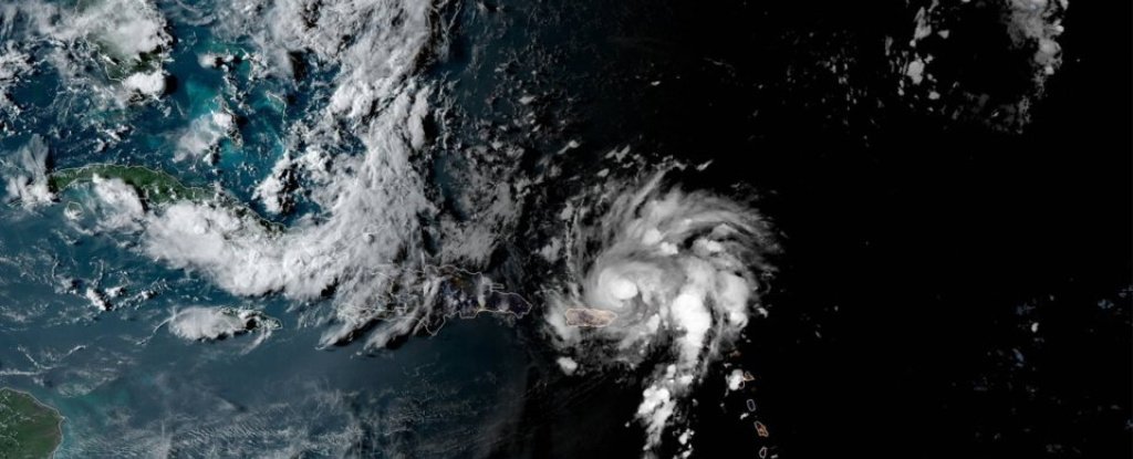 Satellite Images Show Hurricane Dorian Gaining Strength Over The ...