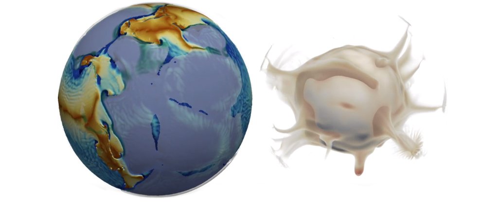 3D crust and mantle of an Earth-like planet 