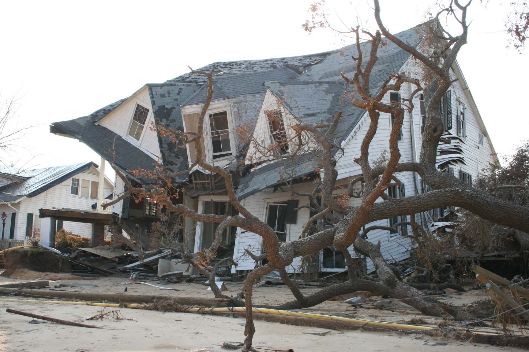 Aftermath of Hurricane Katrina in September, 2005. (Barbara Ambrose/NOAA)