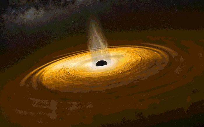 falling into a blackhole