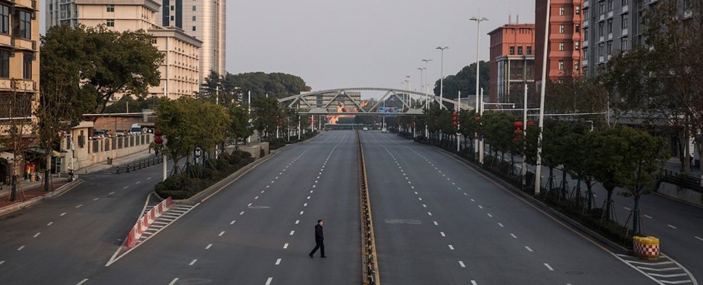 Wuhan in lockdown, 3 February 2020. 