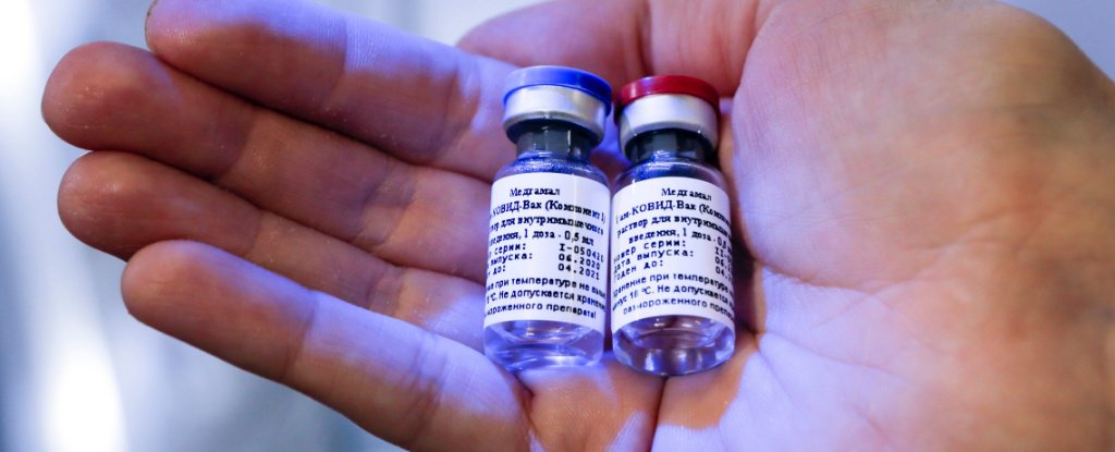 Press photo of the vaccine. 