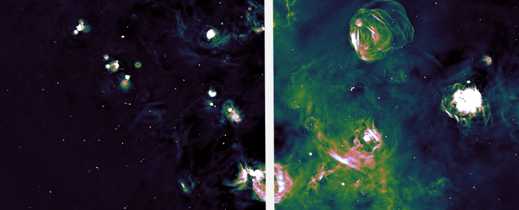 Impresionantes imágenes muestran la vista más detallada de la Vía Láctea en ondas de radio.  Alerta científica: