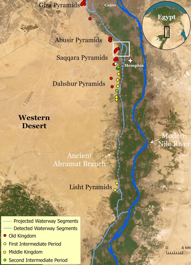 Egypt River Map