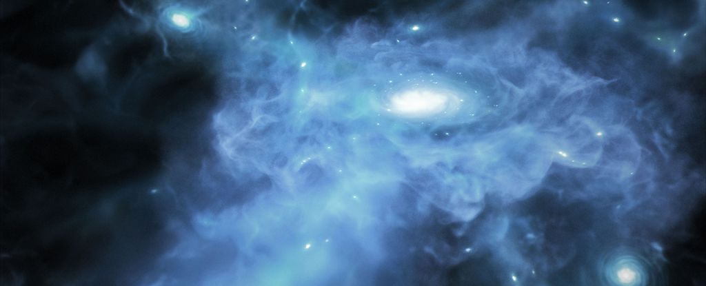 Мы только что стали свидетелями рождения первых галактик во Вселенной: ScienceAlert
