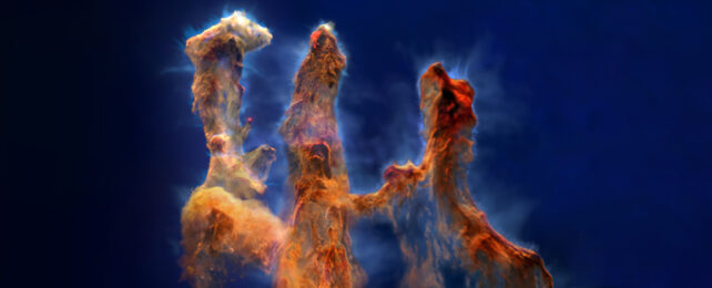 Incredibly detailed Pillars of Creation images from JWST.