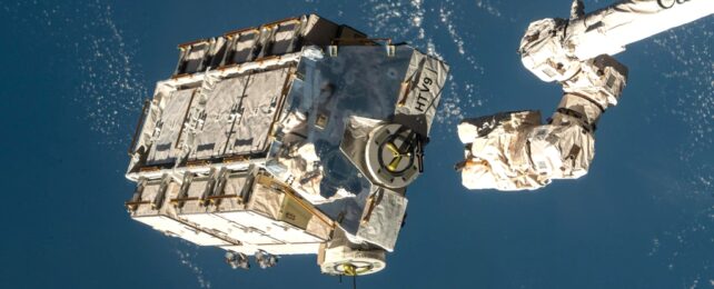 NASA Robot Releases Pallet