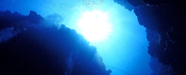 Sun Seen From Underwater