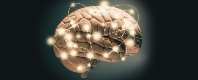 glowing brain