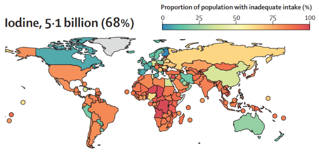 iodine deficiency global map