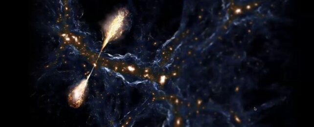 Largest Black Hole Jets Ever Seen Create a Galactic Structure That Will Blow Your Mind