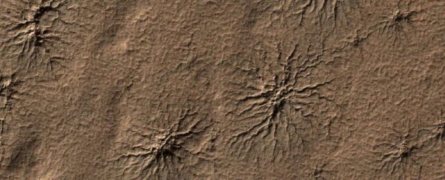 NASA Can Finally Explain Why Creepy 'Spiders' on Mars Keep Appearing