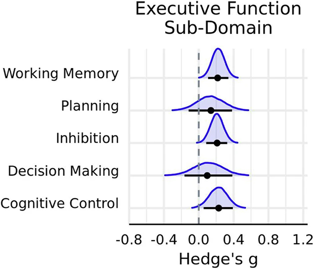 Executive function boost