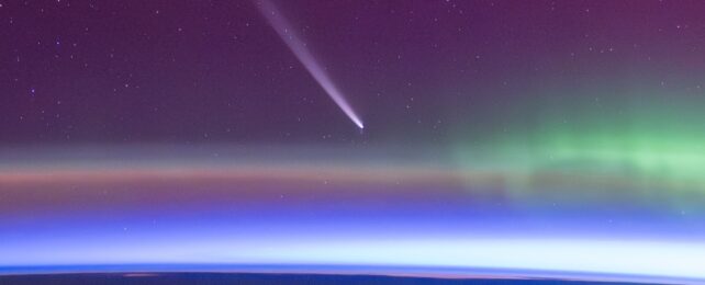 Comet From ISS