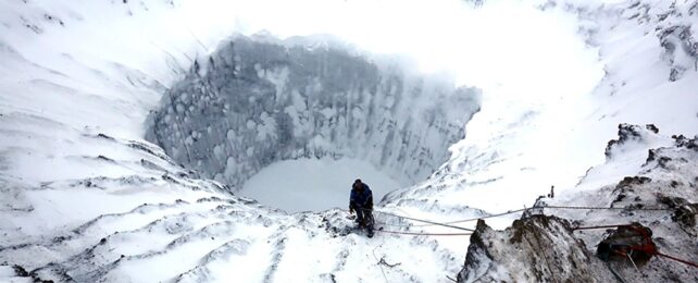 crater in siberia