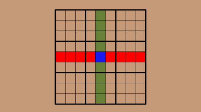 A sudoku grid