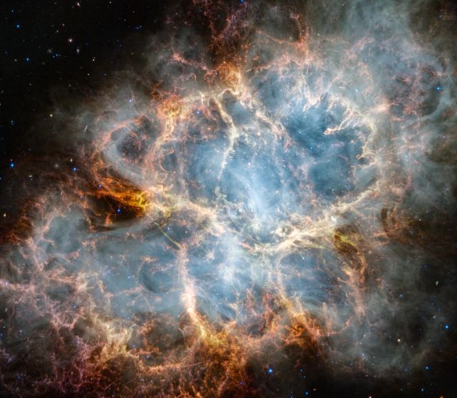 crab nebula jwst