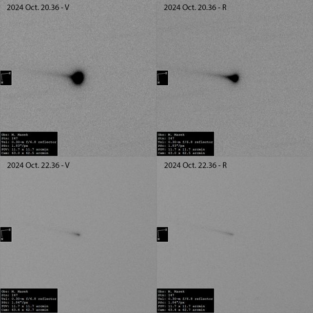 The 'Halloween Comet' May Already Be Disintegrating