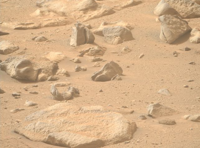 This Eerie Rock Looks Like a Severed Head Just Hanging Out on Mars