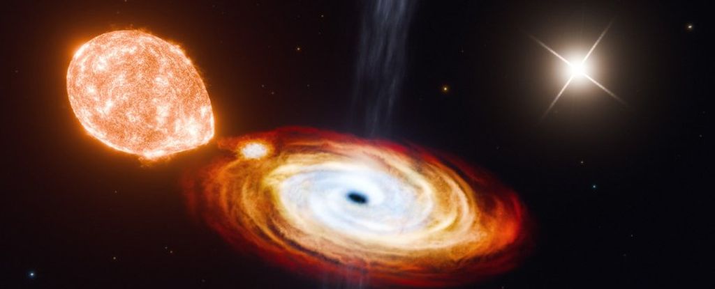 Extraordinary ‘Trinary’ Black Hole System Is The First of Its Kind Ever Found : ScienceAlert