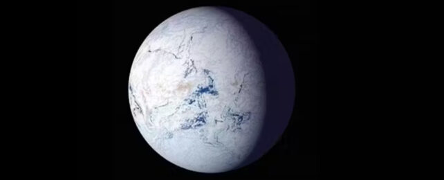 artist impression of snowball earth