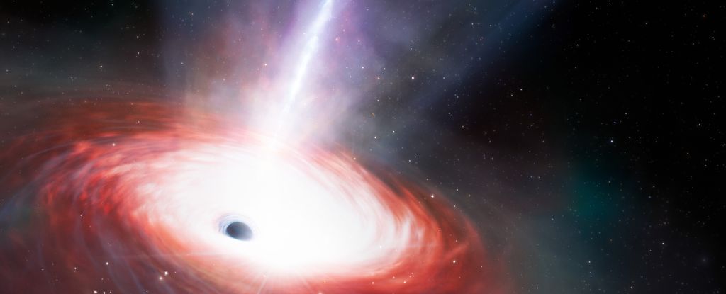 This Black Hole Is Eating Stuff at Over 40 Times The Theoretical Limit