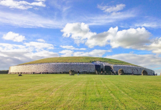 Newgrange monument in Ireland