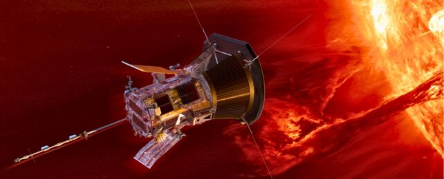 Parker Solar Probe 'touching' the Sun