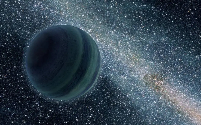 artist impression of a rogue planet