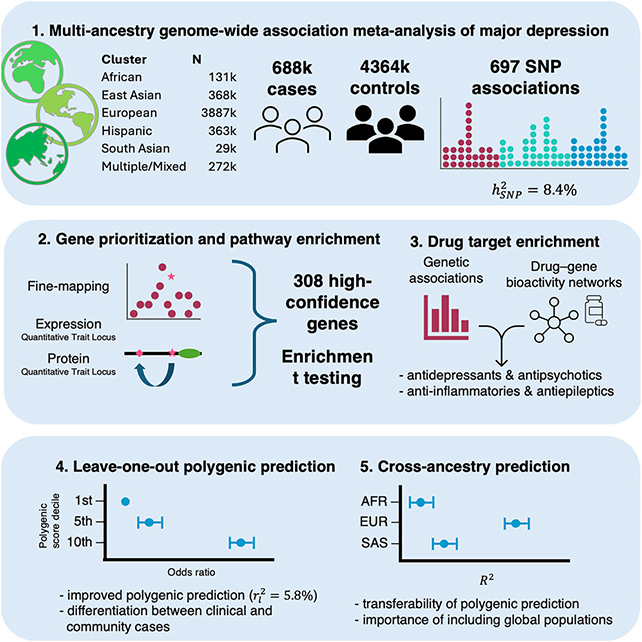 Genetic study data