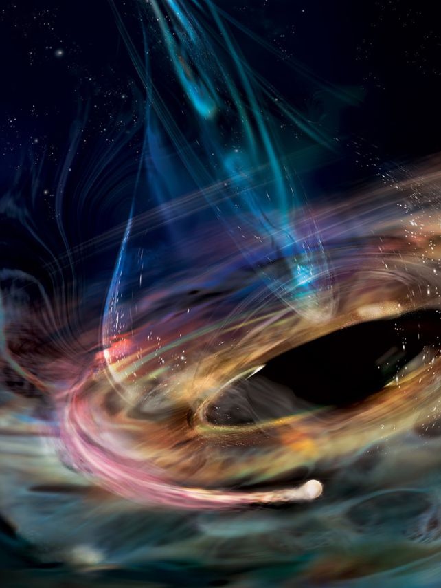 Strange Light From a Black Hole Could Be a Dead Star Teetering on The Brink of Oblivion