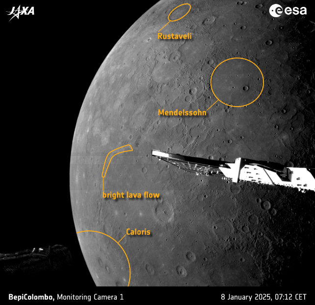 Insane New Images of Mercury’s Surface Captured on Probe’s Final Flyby : ScienceAlert