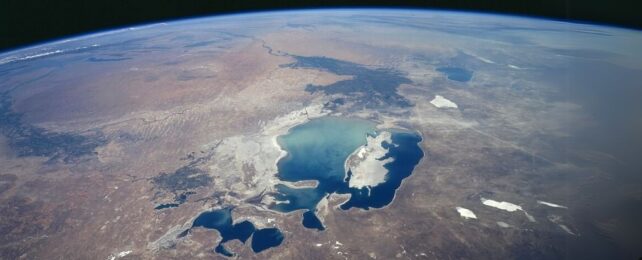 The World's Fourth Largest Lake Has All But Completely Dried Up