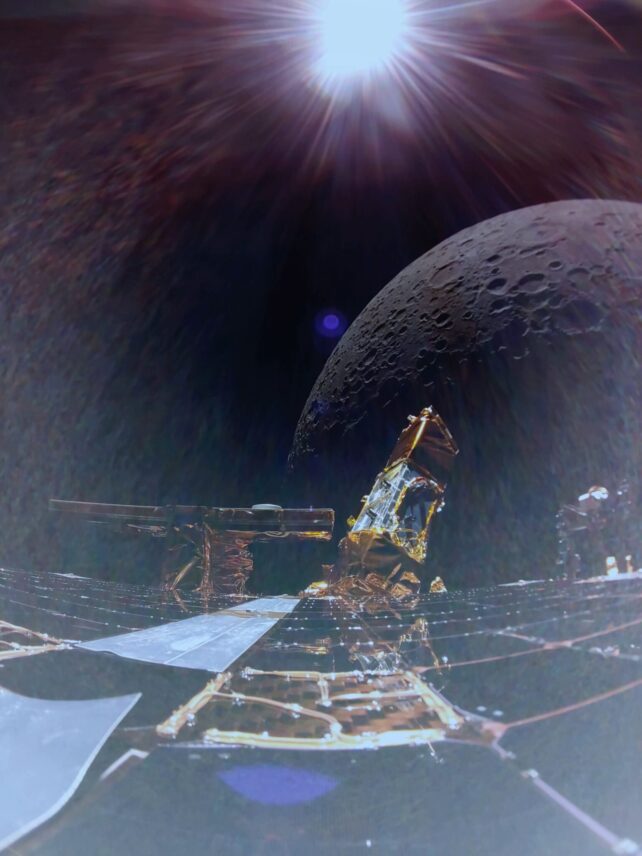 Blue Ghost Lunar Lander Captures Stunning Video of The Moon Ahead of Landing