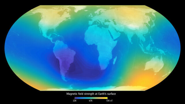 Earth's Flipping Magnetic Field Heard as Sound Is an Unforgettable Horror