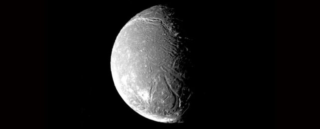 Deep Chasms Could Lead to a Hidden Ocean on Uranus's Moon Ariel