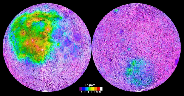 kreep reservoirs on the moon