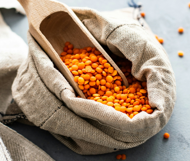 bag of lentils