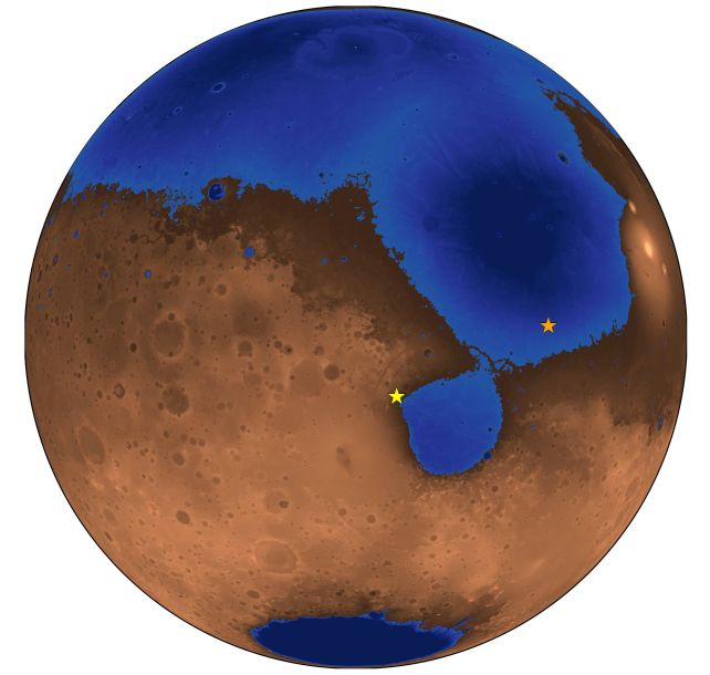 Beaches on Mars Reveal The Planet Didn't Just Have Lakes. It Had Entire Oceans