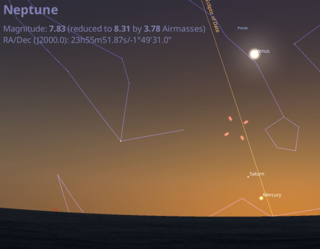 Last of The Solar System's Naked Eye Planets Joins Rare Lineup This Week