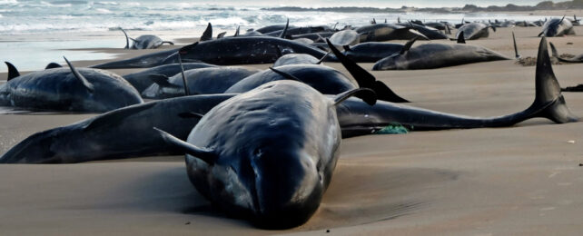 false killer whale stranding