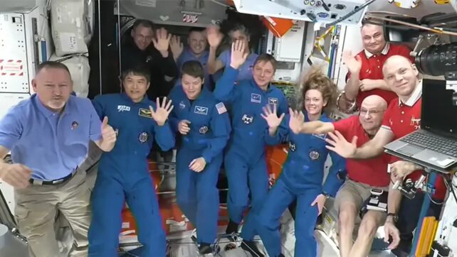 Joyous Scenes as Stranded NASA Astronauts Finally Embrace Relief Crew