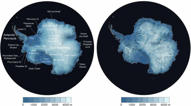 New Map Shows What Antarctica Would Look Like, Denuded of Its Ice